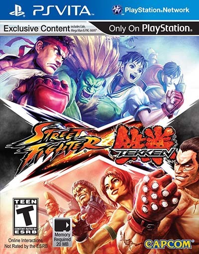 Street Fighter X Tekken - psvitagamesdd